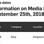 ソニーが9月18日にEマウントレンズを発表する確認が取れた模様。 ソニーが9月18日にEマウントレンズを発表する確認が取れた模様。