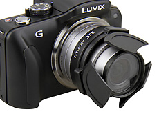 LUMIX G VARIO 12-32mm F3.5-5.6用自動開閉キャップ