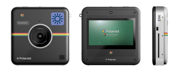 ポラロイド「Socialmatic」Android＆プリンター内蔵デジタルカメラが発売開始！