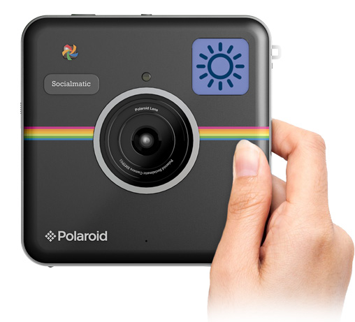 ポラロイド「Socialmatic」Android＆プリンター内蔵デジタルカメラが発売開始！
