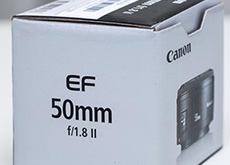 キヤノン EF 50mmF1.8 II レビュー