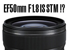 EF50mm F1.8 IS STM