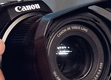 キヤノンのレンズ固定式4KカメラはC-Log採用でモジュール式