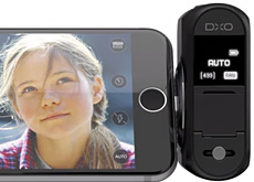 iPhoneに接続する1インチセンサーカメラ「DxO One」
