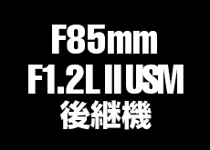 EF85mm F1.2L III USM