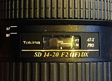 トキナーのAPS-C用新レンズ 「SD 14-20mm f/2 IF DX」