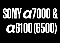 ソニー α7000とα6100（α6500）