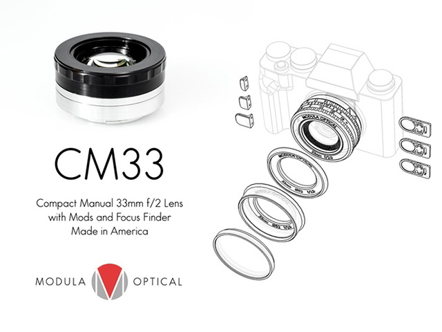 MODULA OPTICAL 新コンセプトミラーレスカメラ用レンズ「CM33」