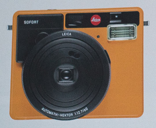 ライカ インスタントカメラ「Leica SOFORT」