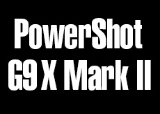 キヤノンPowerShot G9 X Mark II