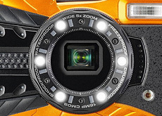 リコー 防水・耐衝撃のタフネスカメラ「RICOH WG-50」