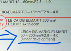 パナソニックの「LEICA DG VARIO-ELMARIT 50-200mm F2.8-4.0」