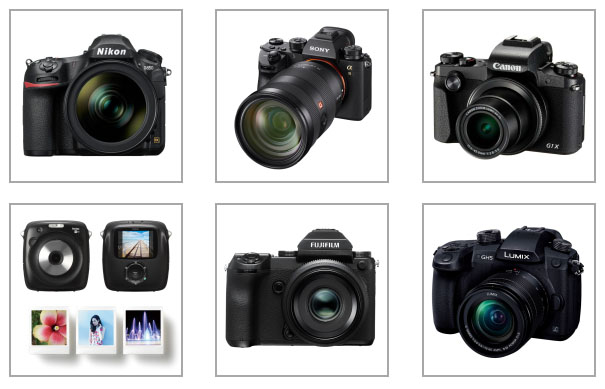 歴史的カメラ2017年の6機種発表！GFX 50S、GH5、α9など。