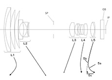 キヤノンのフォーサーズ用レンズ12-385mm F1.8-4.0の特許