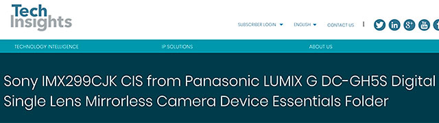 パナソニック「LUMIX GH5S」は、独自で調整を行ったソニー製センサーが搭載されている模様。