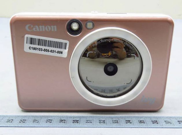 キヤノンからフォトプリンタ内蔵のインスタントカメラ「ZV-123」が登場する模様。 | CAMEOTA.com