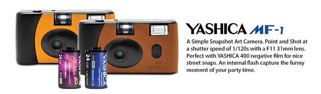 ヤシカ フィルムカメラ「YASHICA MF-1」「YASHICA MF-2」「YASHICA-44 TLR」