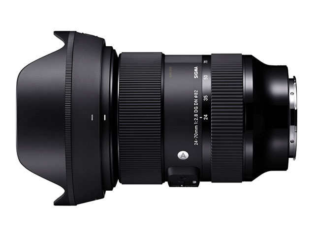 Eマウント、Lマウント用レンズ「24-70mm F2.8 DG DN | Art」