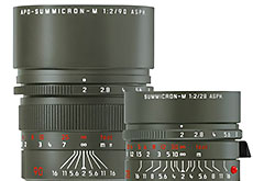 ライカが特別限定モデル「アポ・ズミクロンM f2/75mm ASPH. シルバー」「ズミクロンM f2/28mm ASPH. サファリ」「アポ・ズミクロンM f2/90mm ASPH. サファリ」を近日中に発表する模様。