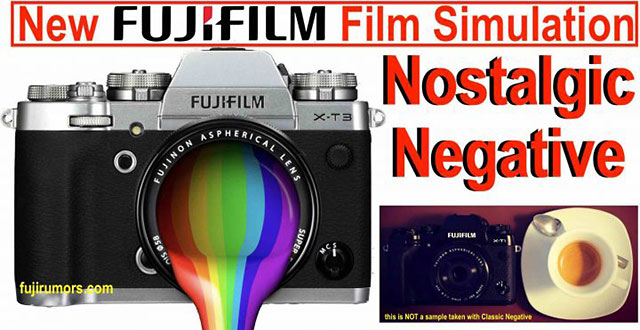 富士フイルムの新しいフィルムシミュレーションは「ノスタルジックネガ 