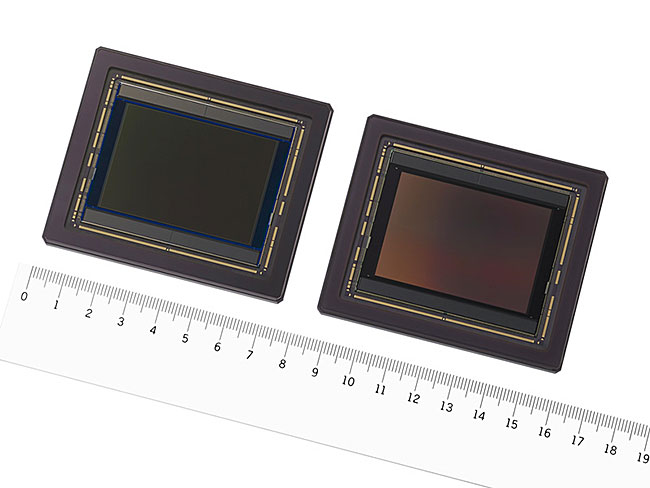 ソニーが中判クラスのグローバルシャッター付1.2億画素CMOSセンサーを商品化した模様。