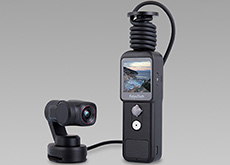 カメラとモニターが分離するポケットサイズのジンバルカメラ「Feiyu Pocket 2S (フェイユーポケット2S)」