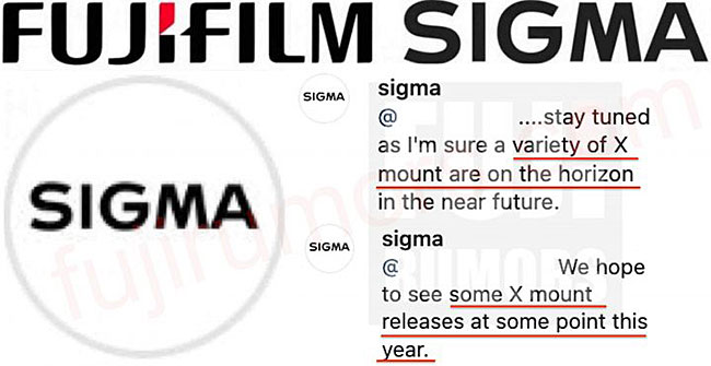 シグマが富士フイルムXマウント用レンズを今年中に発表する 