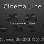 <span class="title">ソニーが9月28日にCinema Lineの新型カメラ発表を告知。</span>