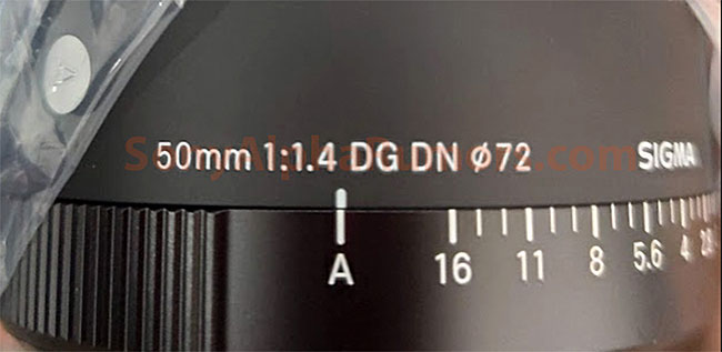 SIGMA 50mm F1.4 DG DN | Art