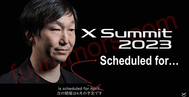 富士フイルムが予告していた4月のXサミットは5月に延期になった！？
