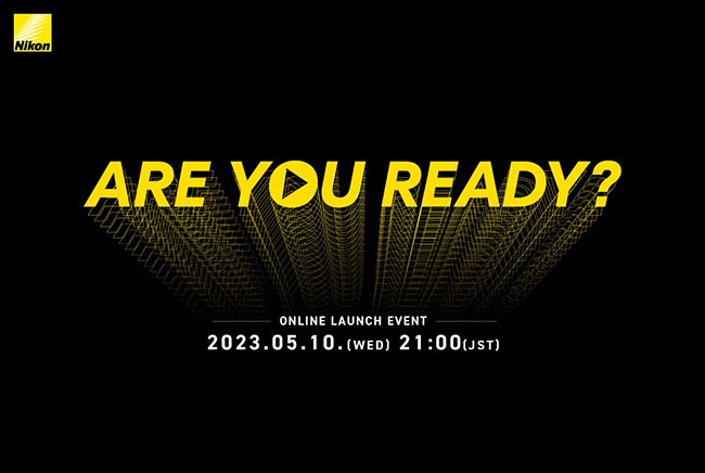 ニコンが5月10日のオンライン新製品発表イベント開催を予告。そのビジュアルの中に「8」の文字が隠されてた模様。