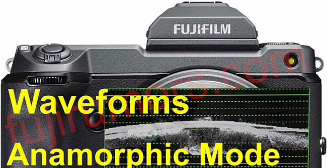 富士フイルム「GFX100 II」は、波形モニターとアナモフィックモードを搭載する！？