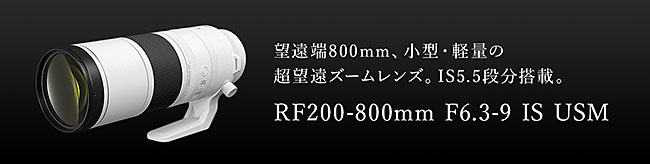 RF200-800mm F6.3-9 IS USM