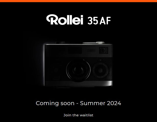 「ローライ35」の新製品「Rollei 35 AF」が登場する模様。LiDARによるAFシステムを搭載。