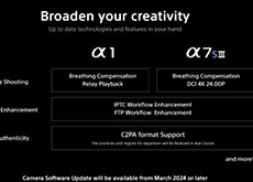 ソニー「α1」と「α7S III」のファームウェアアップデートは3月27日／28日にリリースされる！？