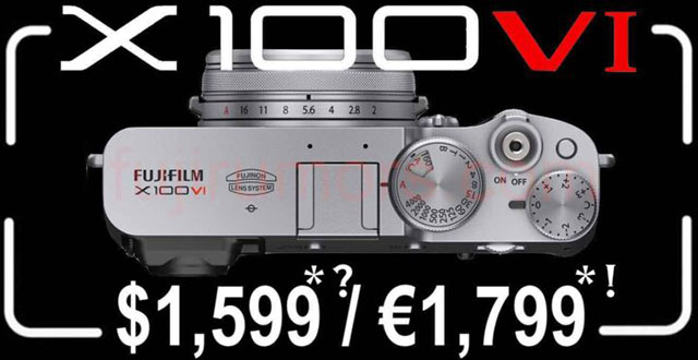 富士フイルム「X100VI」の価格は1,799ユーロ！？