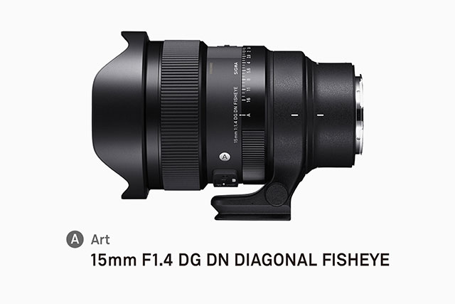 シグマ「15mm F1.4 DG DN DIAGONAL FISHEYE | Art」