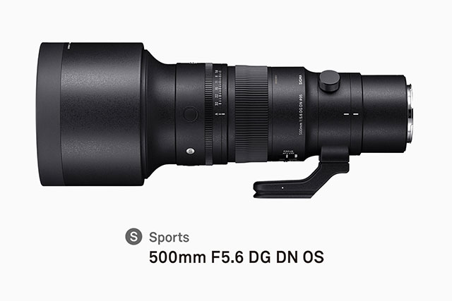 シグマ「500mm F5.6 DG DN OS | Sports」