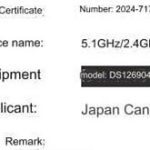 キヤノンが海外認証機関に5機種目の未発表カメラ「DS126904」を登録した模様。