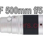 富士フイルムからマットシルバーの「XF500mmF5.6」が登場する！？