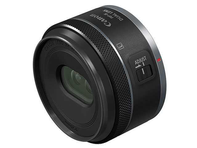 キヤノンの3D映像撮影用RFマウントレンズ「RF-S7.8mm F4 STM DUAL」