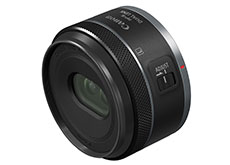 キヤノンの3D映像撮影用RFマウントレンズ「RF-S7.8mm F4 STM DUAL」