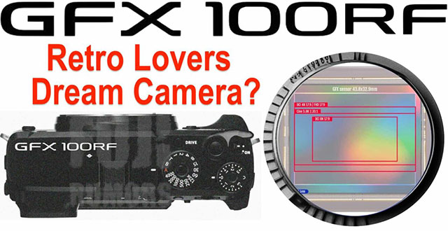 富士フイルムから「GFX100RF」「X-E5」など、マニュアル操作に特化したカメラが登場する！？