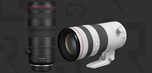 キヤノンから非Lのナナニッパ「RF70-200mm F2.8 IS STM」が登場する！？RF-SレンズのF2.8通しズームも登場！？
