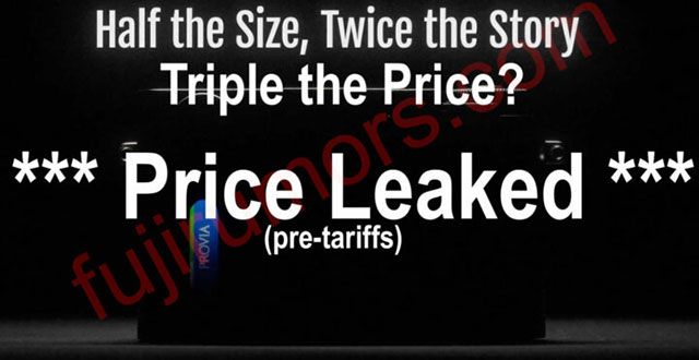 富士フイルムのハーフサイズデジタルカメラ「X-Half」の価格は約700ドル!?