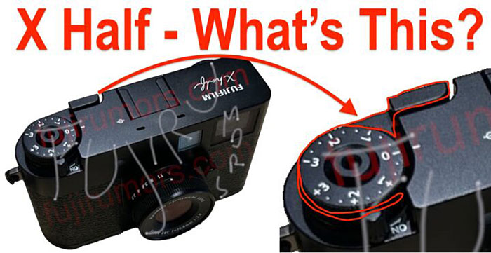 富士フイルム「X Half」には「R-D1」と同じシャッターチャージを行う巻き上げレバーが搭載されている!?