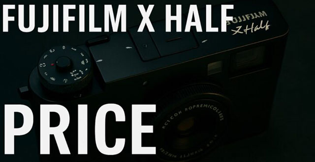 富士フイルム「X Half」の欧州での価格は799ユーロ！？