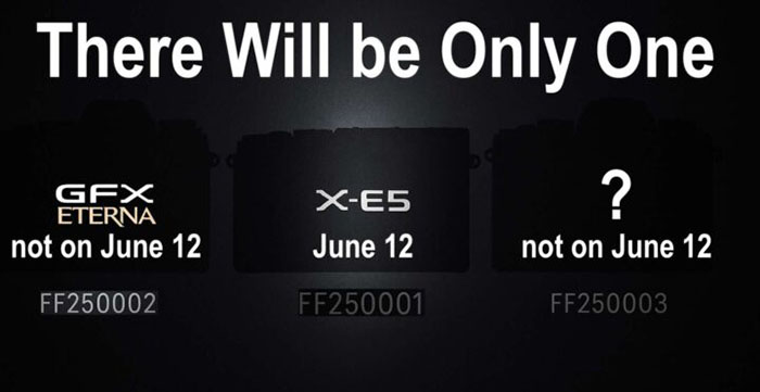 富士フイルムから今後数週間以内に登場するのは「X-E5」のみ!?6月12日に2機種は発表しない!?