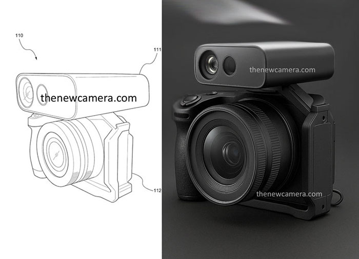 ニコンのZ CINEMAアクセサリー特許。デュアルレンズ不要で3D VRとAR映像を実現する模様。