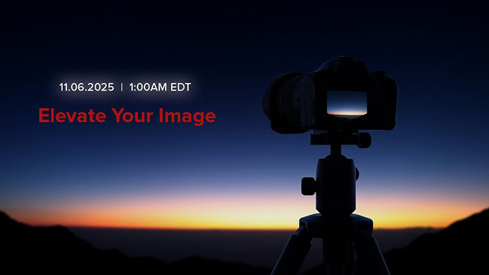 キヤノンの11月6日の新製品発表のティザー動画投稿。「EOS R6 Mark III」の発表が期待される。